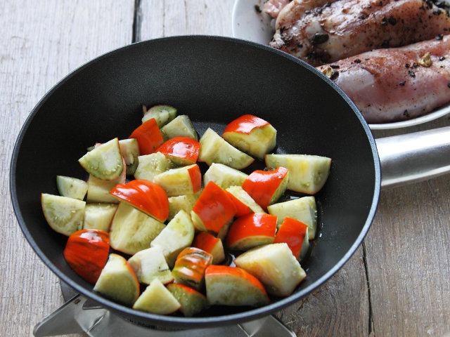 Step Pollo con Melanzane Rosse e Caffè | 3