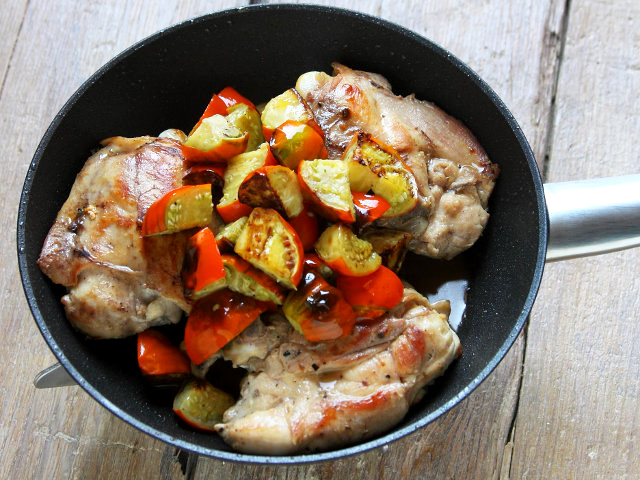 Step Pollo con Melanzane Rosse e Caffè | 4