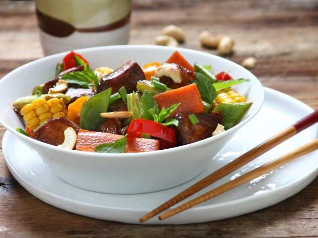 Pollo Thai con Ortaggi